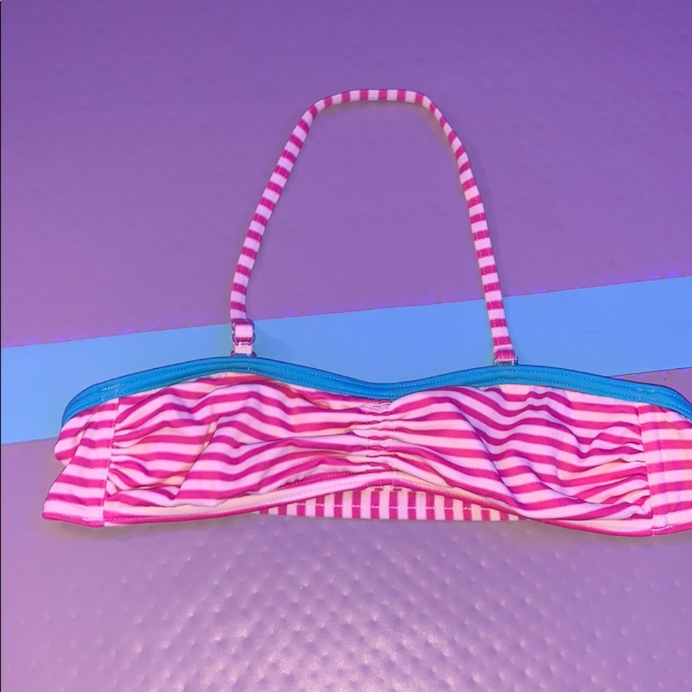top of a swimsuit